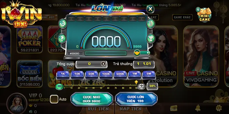 Khám Phá Cách Chơi Lớn Nhỏ Tại iwin Hiệu Quả 5 Lớn nhỏ tại iwin