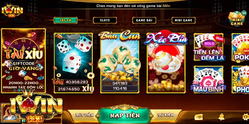 Danh Mục Trò Chơi Đa Dạng